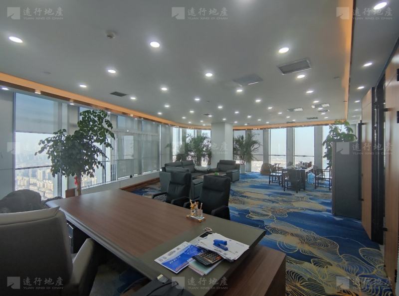郑州地标 绿地双子塔 超高楼层 景观视野_4