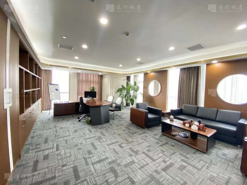 钱江新城平安金融中心 高区整层豪华装修 适合企业总部_5
