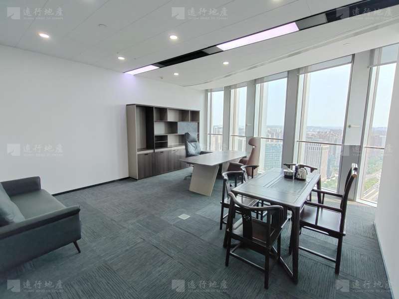 郑州东站对面 双子塔 445平 精装带家具 可直接拎包办公_6