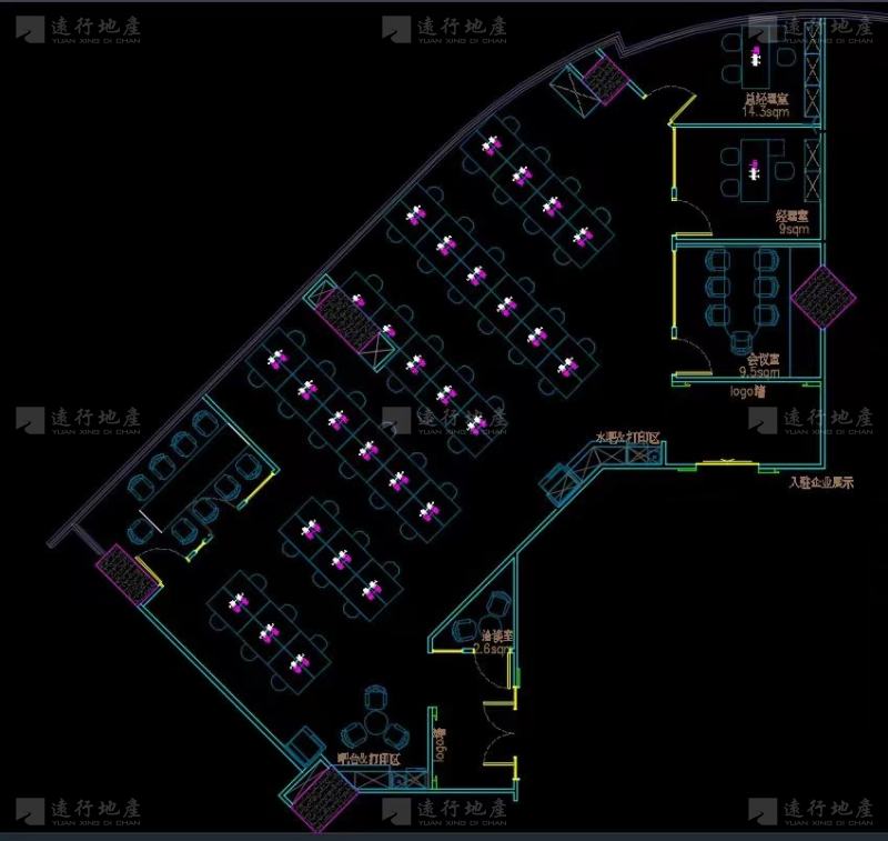 香港广场，精装修，正对电梯，新天地，地铁近，核心商务区_10