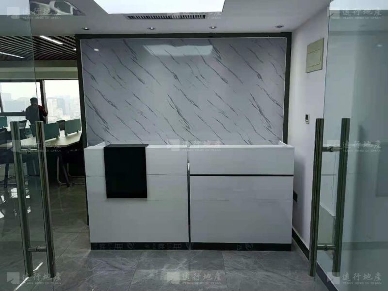 郑东商业中心  24小时空调  精装修  全套办公家具 _1