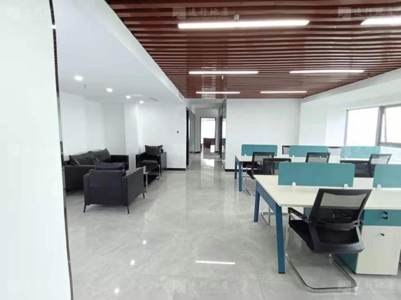 郑东商业中心  24小时空调  精装修  全套办公家具 _3