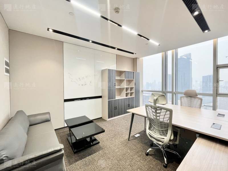 香港路地铁口办公室直租 100-500平全有 含税含家具_3