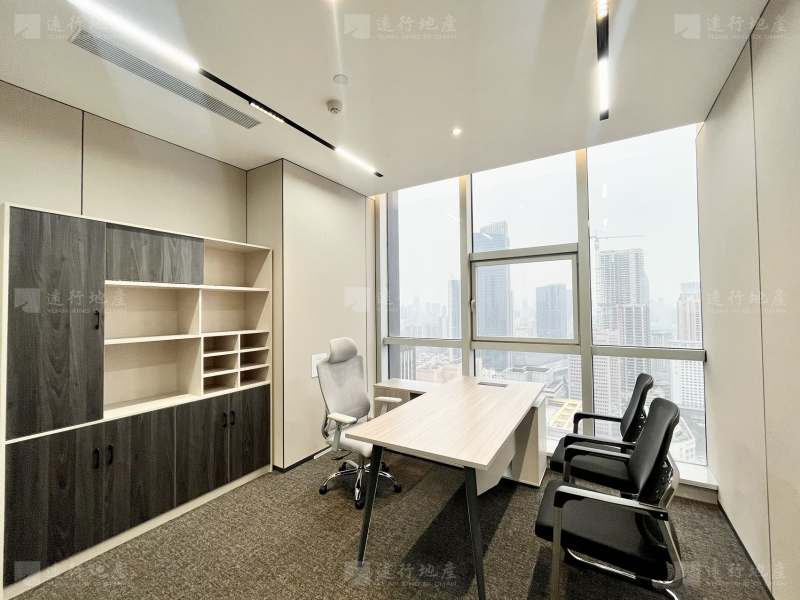 香港路地铁口办公室直租 100-500平全有 含税含家具_4