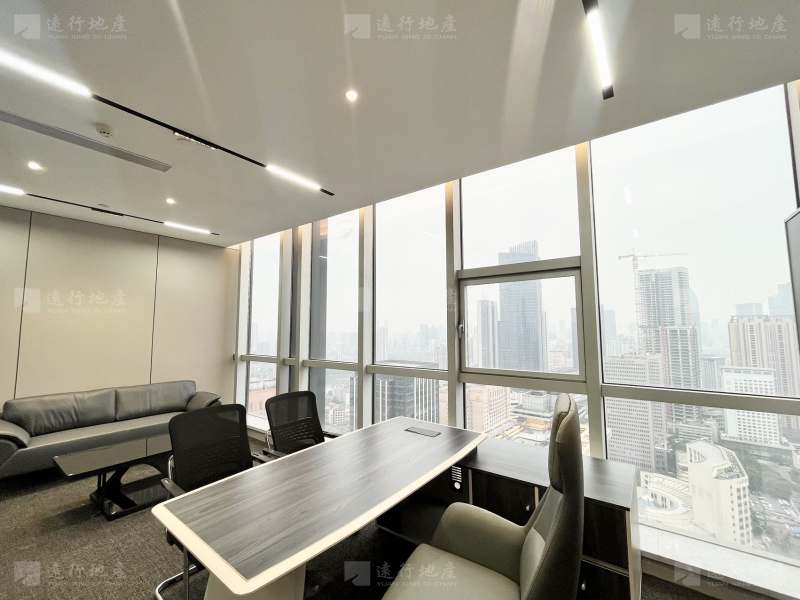 香港路地铁口办公室直租 100-500平全有 含税含家具_6