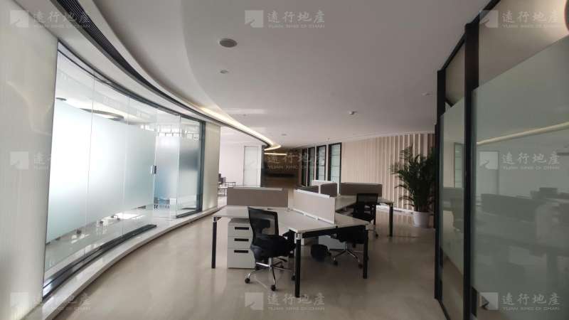 九龙坡区 精装修带家具出租 半层出租 1200平米 正对电梯_11