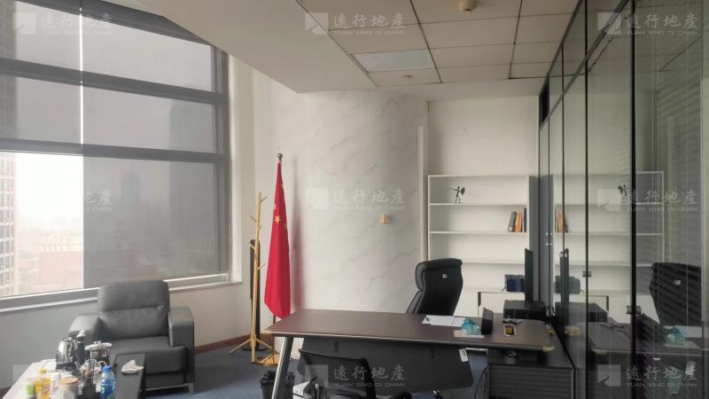 天津环球金融中心丨门头正对电梯精装现天汇广场国际中心万通中心_6