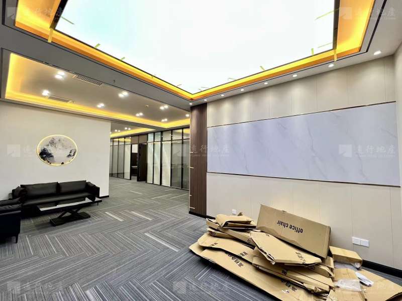 郑东新区 正商和谐大厦236平 精装带家具 可拎包办公_2