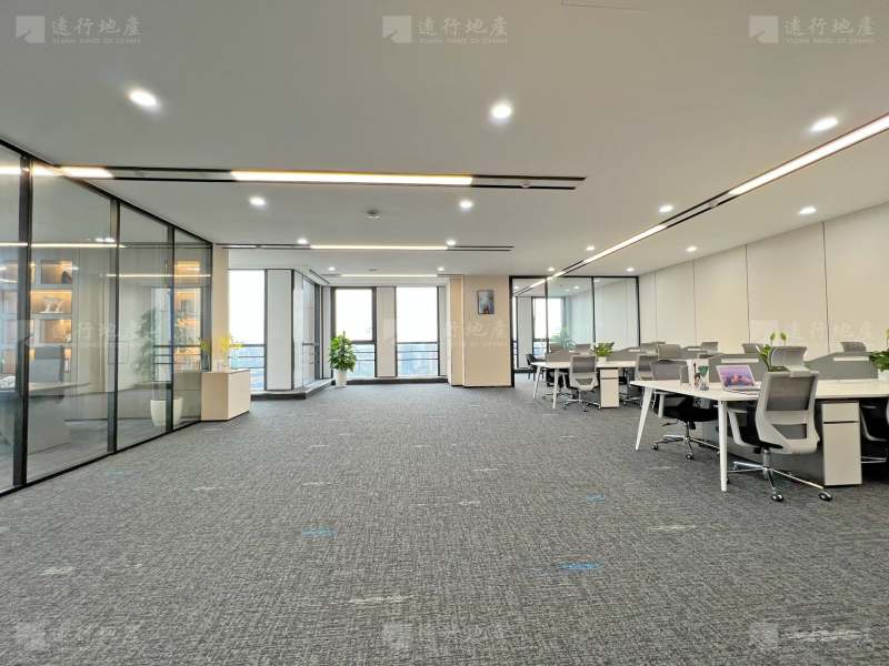 超大会议室丨传化中心2000平 四面采光 正对电梯口 可注册_6