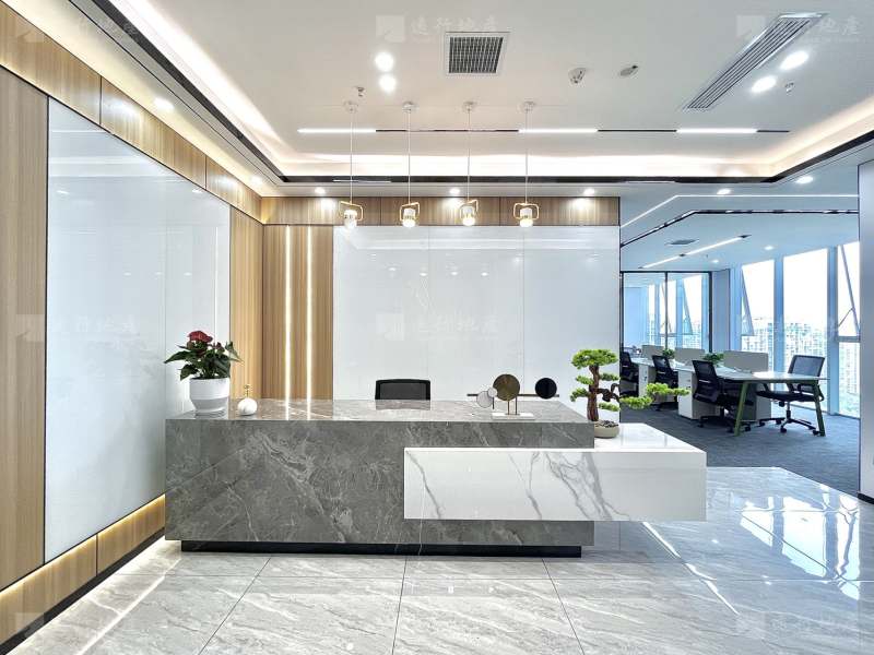 中海财富中心丨正对电梯口  户型方正  精装带家具_7