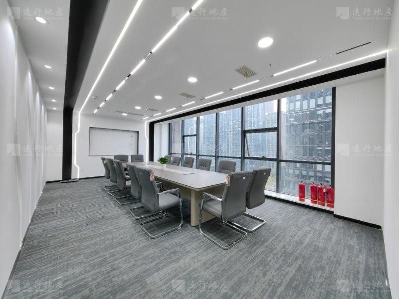超大会议室丨北航成都创新科技园844平 园区氛围 精装带家具_8