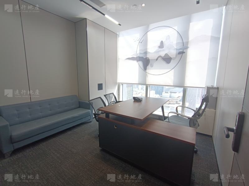 香港路丨精装300平带家具丨汉口银行，可打征信，适合金融企业_3