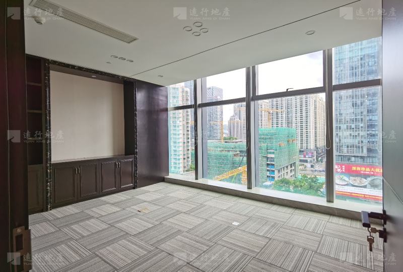 深圳喜之郎大厦双面采光，精装修带家私，电梯口，5+1格局_8