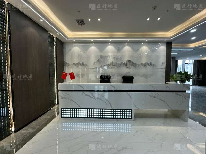 上海湾 新装450平 带厨房可接待 家私配齐 拎包办公 电联_2