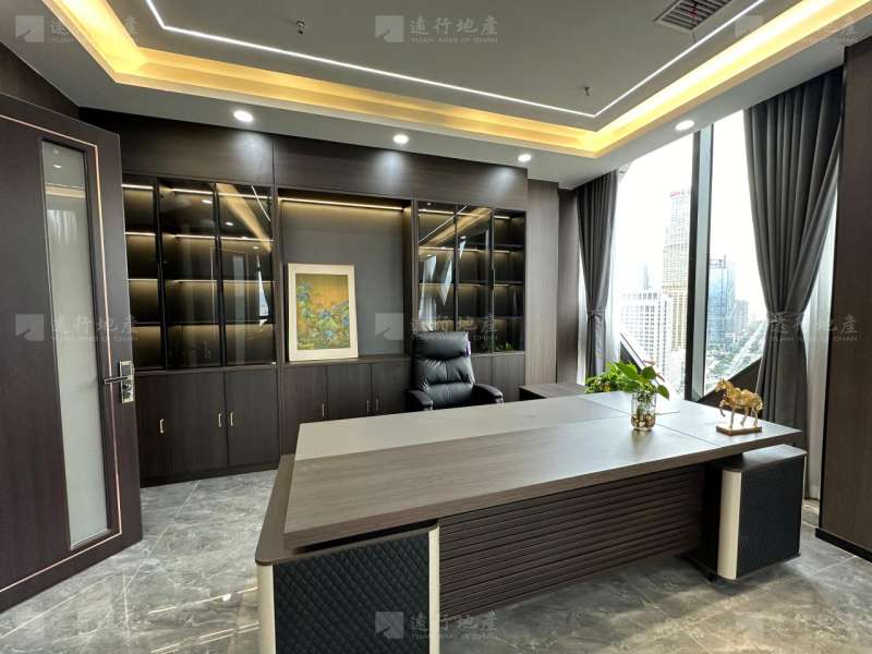 上海湾 新装450平 带厨房可接待 家私配齐 拎包办公 电联_7