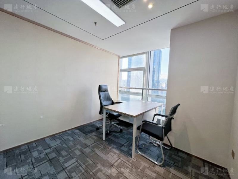 办公室出租，一业主房使用率高，联泰大厦450平精装修出租_8