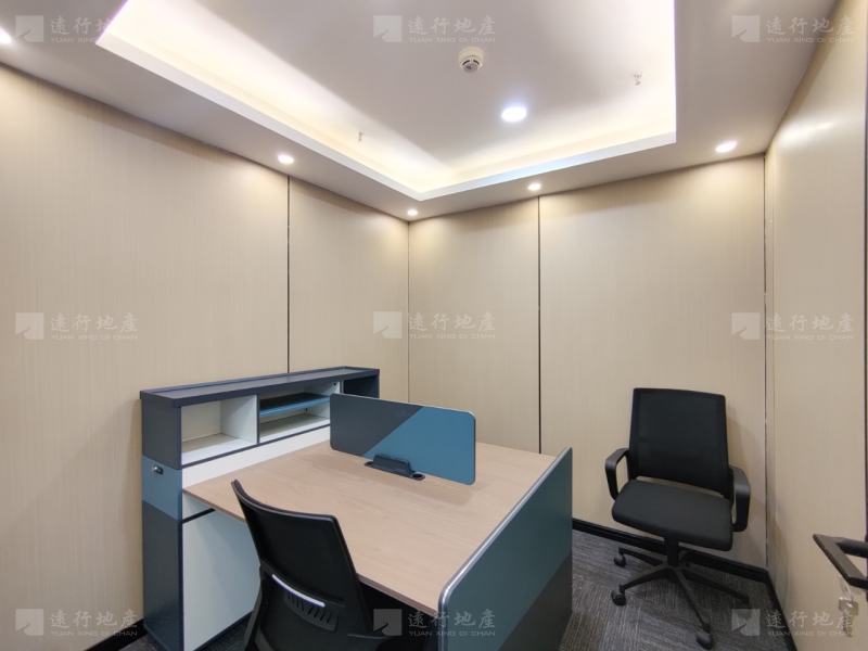 科技五路 摩尔中心220平 双面采光3间大办公室 精装带家具_4