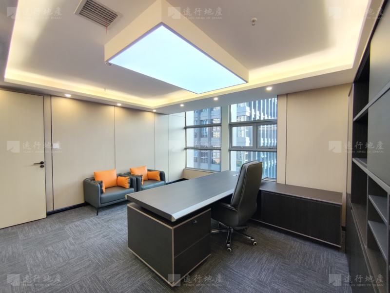 科技五路 摩尔中心220平 双面采光3间大办公室 精装带家具_6