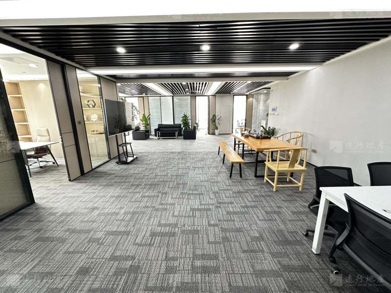 ICC武汉环贸中心 精装300平带家具 近地铁口 自带茶桌_9