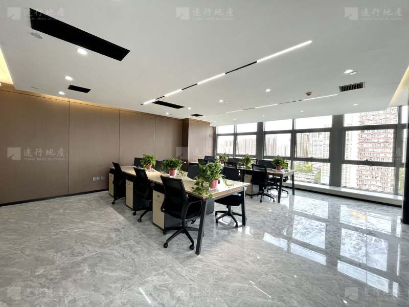 科技园 北京方向 写字楼 高层 正对电梯 随时可看 带家具_4