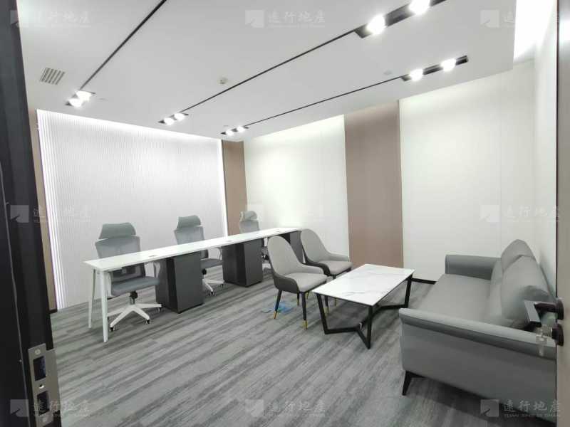 双会议室户型丨适应开会较多的客户丨配全套家具丨一个月免租期_8