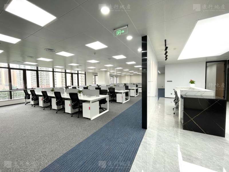 北三环 和平西桥 地铁口 中国蓝星大厦 精装整层办公室 可分_2