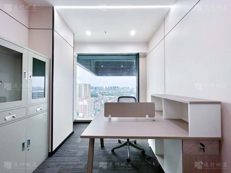 无加时费丨华府国际610平 超大办公室 双面采光 精装带家具_5