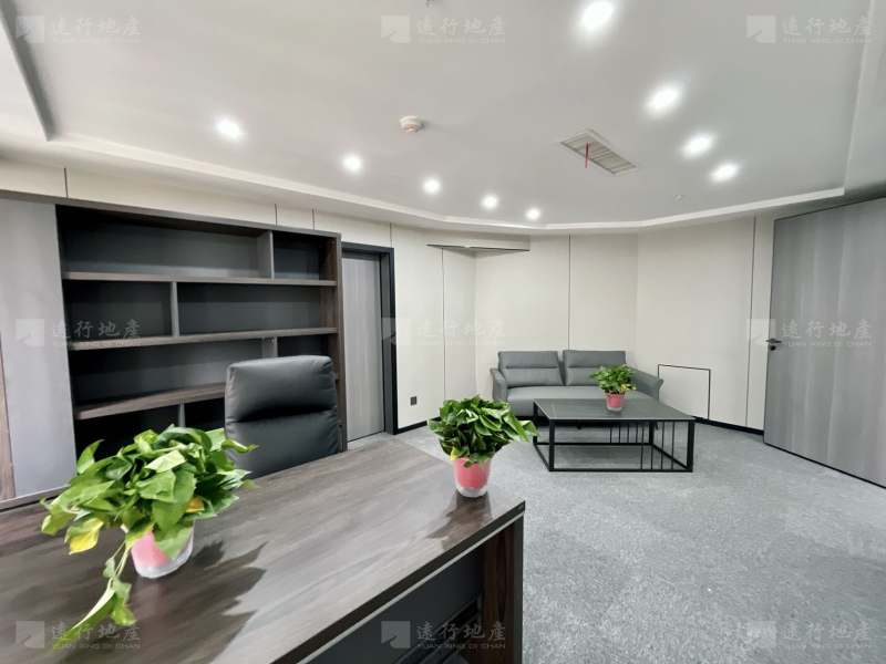 凤城二路地铁丨海璟国际丨116平办公室丨适用初创公司丨带家具_1
