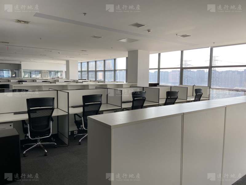 中铁创业大厦 办公室整层精装 次顶层采光 使用率高 随时可看_7