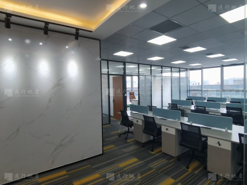 南站 证大喜玛拉雅中心 全新装修全套办公家具 随时可看 直租_3