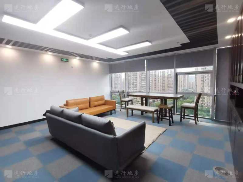 建邺商圈 新地中心二期 精装办公 优质采光 得房率高  _3