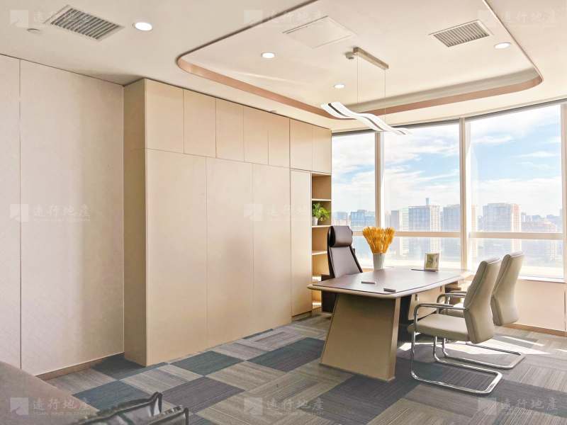 北四环 紫光发展大厦 精装办公室带家具 使用率高 户型方正_4