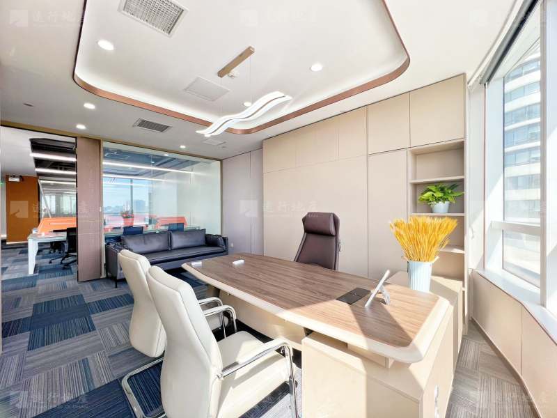 北四环 紫光发展大厦 精装办公室带家具 使用率高 户型方正_5