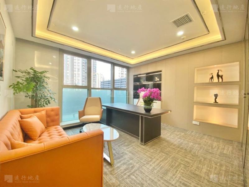华汇大厦丨300平丨精装修带家具丨正对电梯丨随时可看丨交通便_8