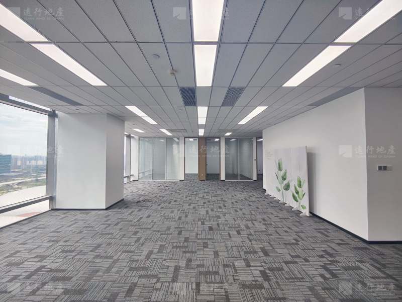 水澄大厦精装300平办公室丨家具全带丨视野开阔丨随时可看_5