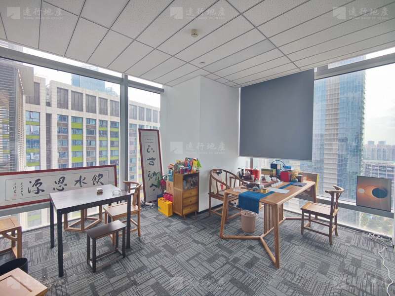水澄大厦精装300平办公室丨家具全带丨视野开阔丨随时可看_1