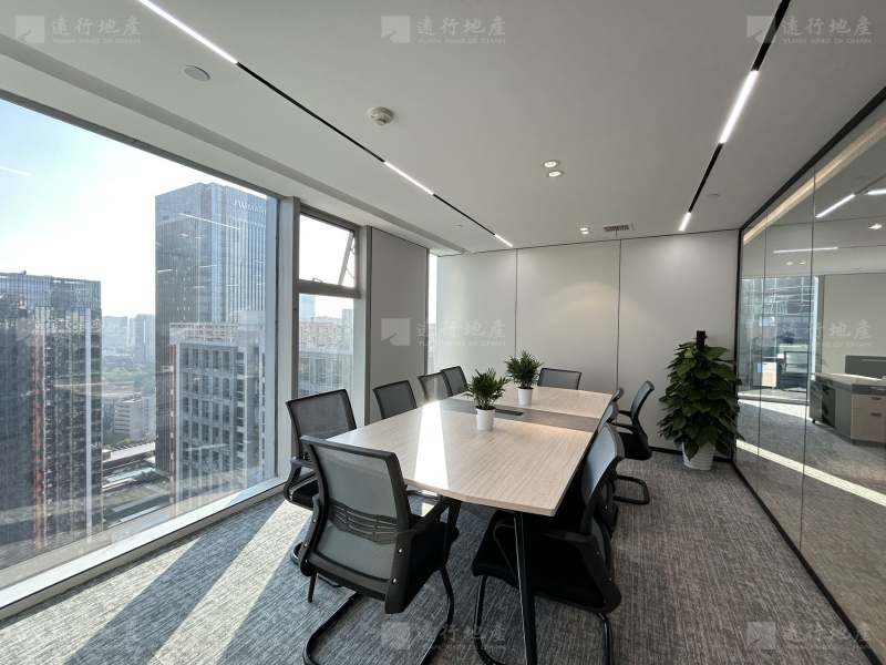 科技四路 高新新天地300平 精装修多 个办公室 正对电梯口_4