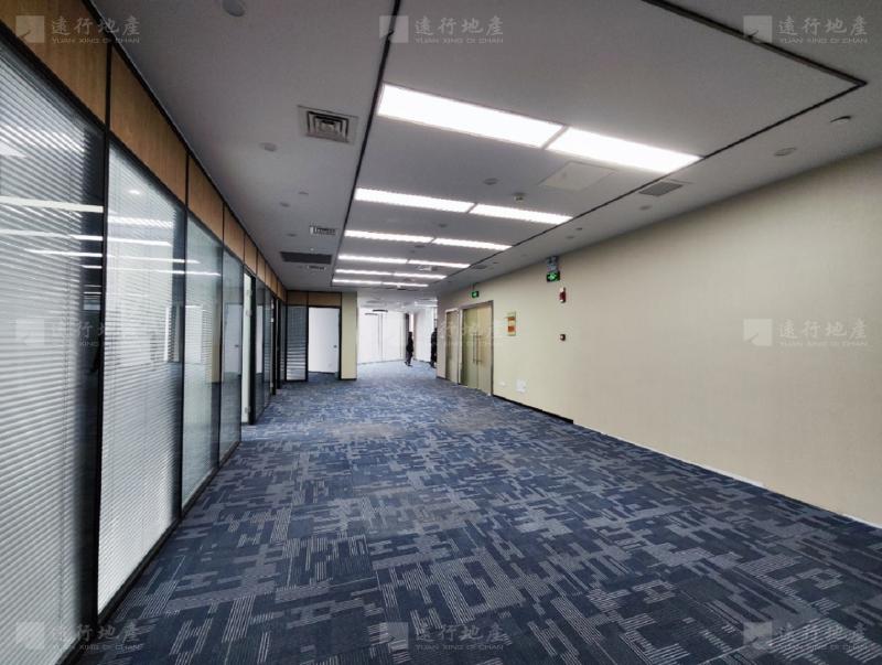 平安金融中心精装700平办公室丨正对电梯丨视野开阔丨随时看_7