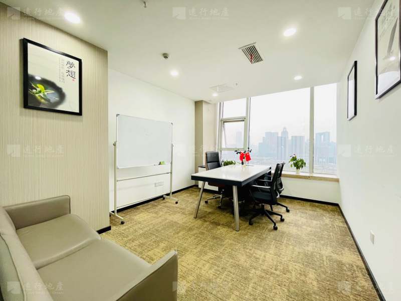 科技园 汉威国际 写字楼 精装修 带家具 随时可看 免租起长_7