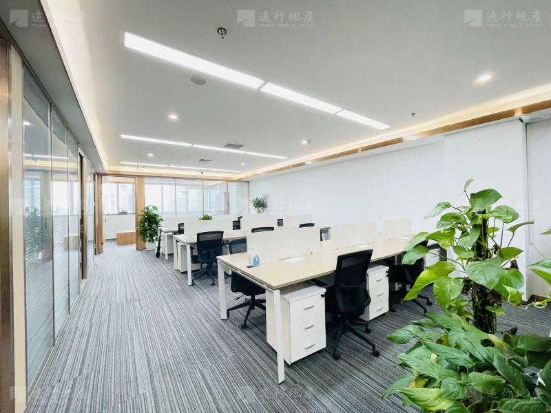 宁波银行写字楼 精装修带家具 户型方正 使用率高 随时起租_9