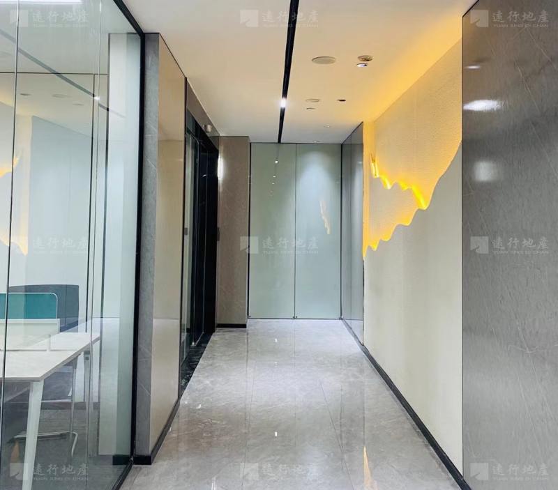 重庆龙湖时代天街单面采光写字楼精装带家具正对电梯口_11