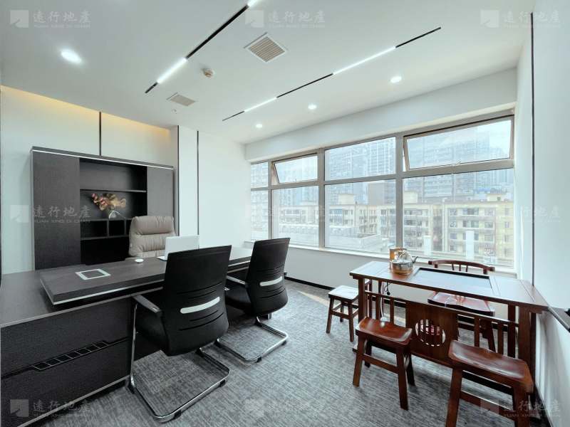 重庆九龙坡西城国际优质写字楼精装带家具品质带家具_9