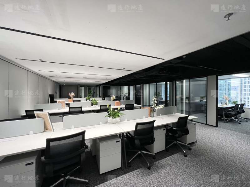 金融街新出办公室丨精装修带家具丨双面采光正对电梯_3