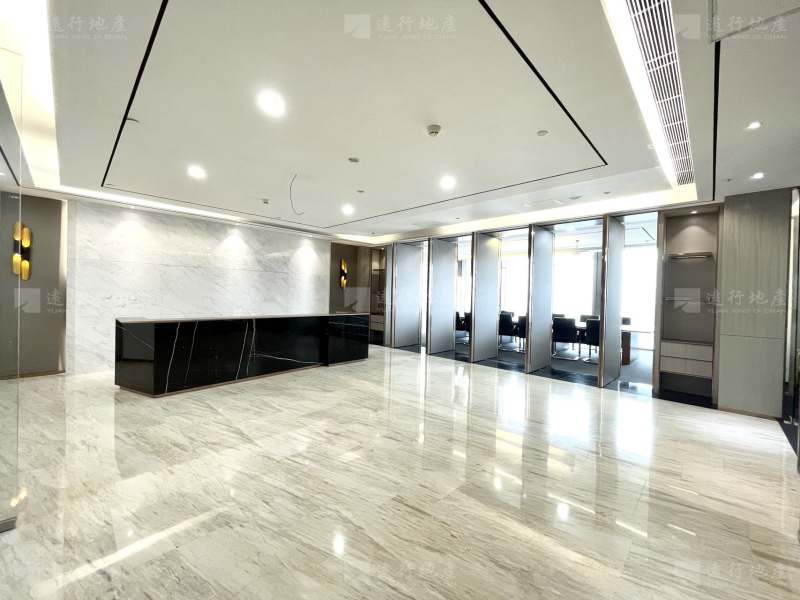 远行丨广州周大福金融中心 正对电梯口，望江，望花城广场中轴线_2