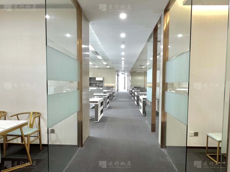 远行丨广州周大福金融中心 正对电梯口，望江，望花城广场中轴线_11