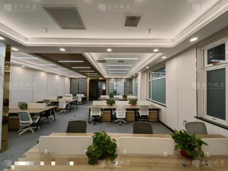 四惠东地铁联信国际520平米精装修带家具直接办公24小时空调_9