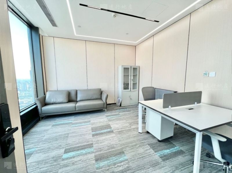 建外SOHO 精装办公室丨家具可配 高区双面采光丨通用国际_9