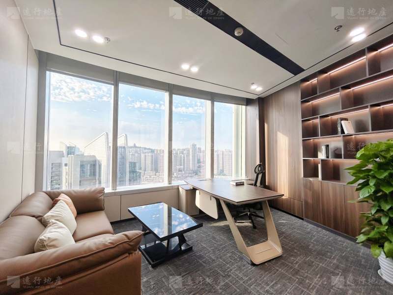重庆解放碑阳光金融中心优质写字楼精装带家具正对电梯口_9