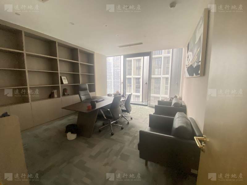 南京金融城 整层出租 公司产权 精装修带全套家具 随时看房 _6