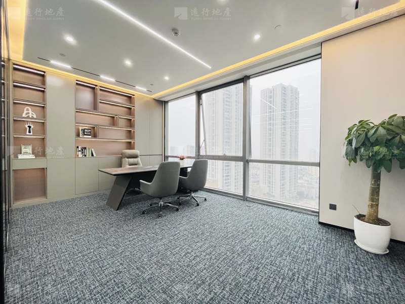 重庆南岸区长江国际写字楼豪华装修带家具优质写字楼一线看江_8